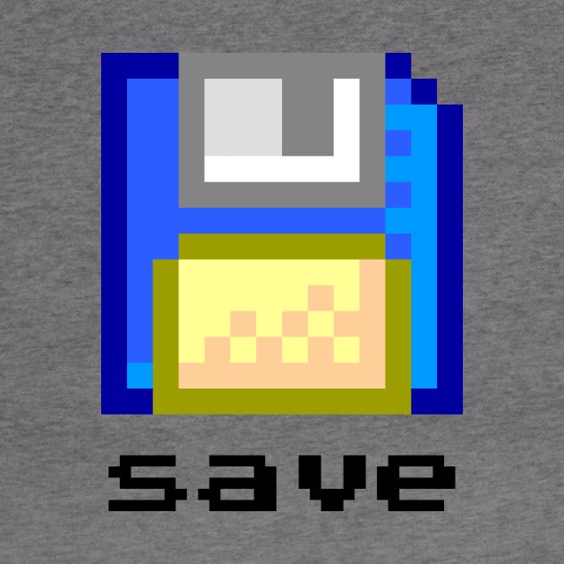 Pixel Floppy Disk by ExtraExtra